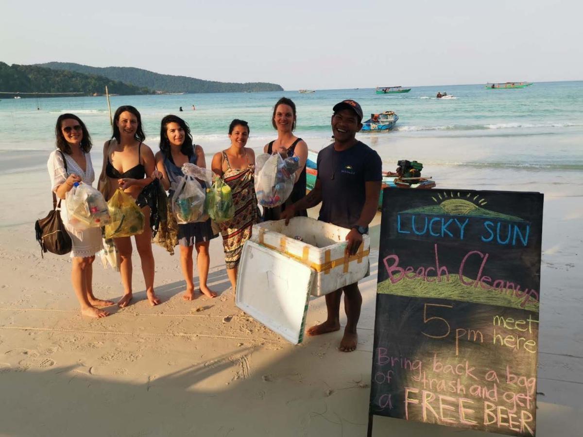 코롱 산로엠 Lucky Sun Saracen Bay 호스텔 외부 사진